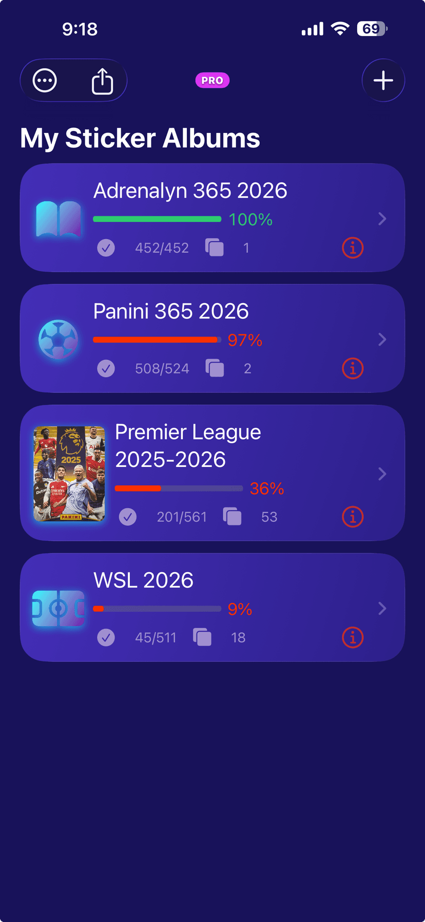 Sticker Slot Collection StickerCollector – Track Your Sticker & Card Collections